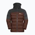 Men's down jacket Jack Wolfskin Nebelhorn Down Hoody hot choc 7