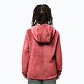 Children's trekking sweatshirt Jack Wolfskin Nepali sunset coral 2
