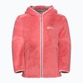 Children's trekking sweatshirt Jack Wolfskin Nepali sunset coral 4