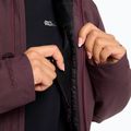 Women's rain jacket Jack Wolfskin Heidelstein Ins amaranth 4
