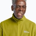Men's fleece jacket Jack Wolfskin Taunus Fz chartreuse 4