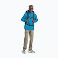 Men's rain jacket Jack Wolfskin Trailtime 2L aurora blue 2