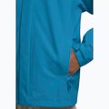 Men's rain jacket Jack Wolfskin Trailtime 2L aurora blue 5