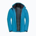 Men's rain jacket Jack Wolfskin Trailtime 2L aurora blue 9