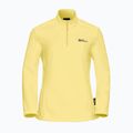 Women's trekking sweatshirt Jack Wolfskin Taunus Hz lemon ice 6
