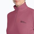 Women's trekking sweatshirt Jack Wolfskin Taunus Hz raisin 4
