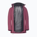 Women's rain jacket Jack Wolfskin Trailtime 2L raisin 10