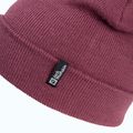 Winter hat Jack Wolfskin Rib raisin 3