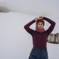 Women's thermal top Jack Wolfskin Infinite Warm amaranth 5