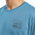Men's T-shirt Jack Wolfskin Vonnan Graphic peak trail sky blue 5