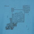 Men's T-shirt Jack Wolfskin Vonnan Graphic peak trail sky blue 8