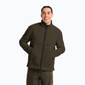 Men's fleece sweatshirt Jack Wolfskin Stone Lite obsidian moss