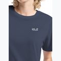 Women's trekking T-shirt Jack Wolfskin Vonnan midnight sky 4