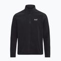 Men's fleece sweatshirt Jack Wolfskin Taunus 100 Half Zip black 5