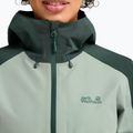 Women's rain jacket Jack Wolfskin Wildbound 2L green zinnia 4
