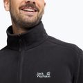 Men's fleece sweatshirt Jack Wolfskin Taunus 200 Full Zip black 4