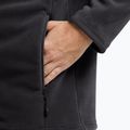 Men's fleece sweatshirt Jack Wolfskin Taunus 200 Full Zip black 6