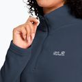 Women's fleece sweatshirt Jack Wolfskin Taunus 100 Half Zip midnight sky 4