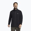 Men's fleece sweatshirt Jack Wolfskin Taunus 100 Full Zip black