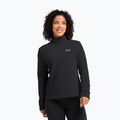 Women's fleece sweatshirt Jack Wolfskin Taunus 100 Half Zip black
