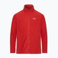 Men's fleece sweatshirt Jack Wolfskin Taunus 100 Full Zip siren red 7