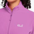 Women's fleece sweatshirt Jack Wolfskin Taunus 100 Full Zip foxglove 4