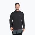 Men's trekking sweatshirt Jack Wolfskin Litestride Full Zip black