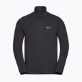 Men's trekking sweatshirt Jack Wolfskin Litestride Full Zip black 7
