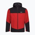 Men's rain jacket Jack Wolfskin Rockpaw 3L siren red 7