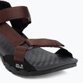 Men's sandals Jack Wolfskin Ridge dark mahogany 7