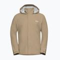 Men's rain jacket Jack Wolfskin Trailtime 2L hazel wood 7