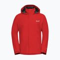 Men's rain jacket Jack Wolfskin Trailtime 2L siren red 7