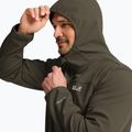 Men's wind jacket Jack Wolfskin Wild Winds Hooded obsidian moss 4