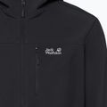 Men's wind jacket Jack Wolfskin Wild Winds Hooded black 6