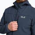 Men's wind jacket Jack Wolfskin Wild Winds Hooded midnight sky 5