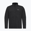 Men's fleece sweatshirt Jack Wolfskin Trail Half Zip black 4