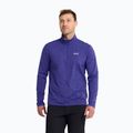 Men's fleece sweatshirt Jack Wolfskin Trail Half Zip glow ink