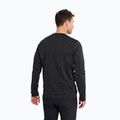Men's long-sleeve trekking shirt Jack Wolfskin Trail black 3