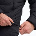 Men's down jacket Jack Wolfskin Wild Pass Down Hoody black 6