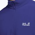 Men's fleece sweatshirt Jack Wolfskin Taunus 100 Full Zip glow ink 4