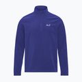 Men's fleece sweatshirt Jack Wolfskin Taunus 100 Full Zip glow ink 5