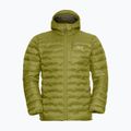Men's down jacket Jack Wolfskin Passamani Down Hoody khaki green 6