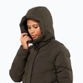 Women's down coat Jack Wolfskin Marienplatz Coat obsidian moss 3