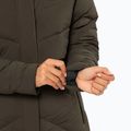 Women's down coat Jack Wolfskin Marienplatz Coat obsidian moss 4