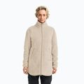 Women's fleece sweatshirt Jack Wolfskin High Curl Coat oyster
