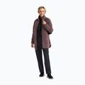 Women's fleece sweatshirt Jack Wolfskin High Curl Coat sheer plum 2