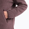 Women's fleece sweatshirt Jack Wolfskin High Curl Coat sheer plum 4