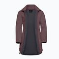 Women's fleece sweatshirt Jack Wolfskin High Curl Coat sheer plum 9