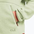 Women's fleece sweatshirt Jack Wolfskin Lite Curl Full Zip melon 5