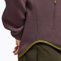 Women's fleece sweatshirt Jack Wolfskin Lite Curl Full Zip sheer plum 6